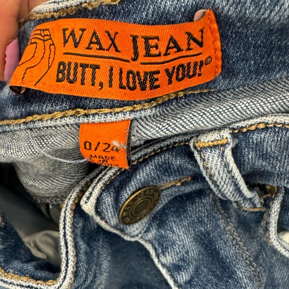 Wax Jean skinny butt lifting. Size 0/24 - Picture 2 of 3